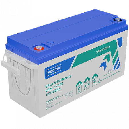 Купить Аккумуляторная батарея VEKTOR ENERGY VPbC 12-100 в Москве